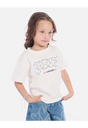 Camisa Para Niña Estampada Labubu Divertida