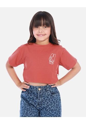 Camisa Para Niña Con Estampado De Conejo Arequipe