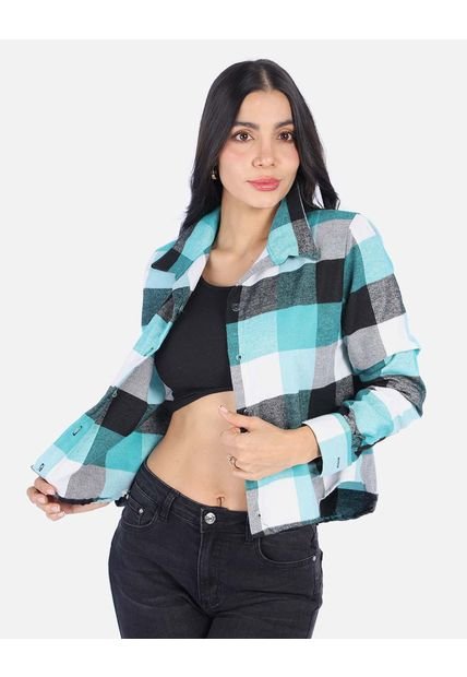 Camisa Leñadora Para Mujer