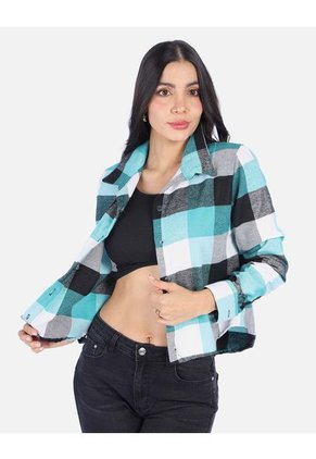 Camisa Leñadora Para Mujer
