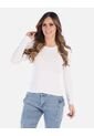 Camiseta Manga Larga Básica Para Mujer de Arequipe