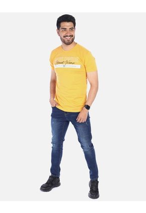 Camiseta Slim Fit Para Hombre Street