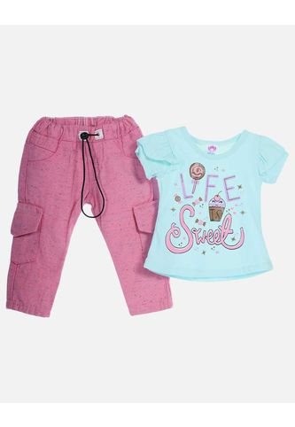 Conjunto Bebé Niña Pantalón Cintura Elásticada Arequipe