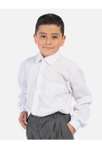 CAMISA MANGA LARGA COLEGIAL