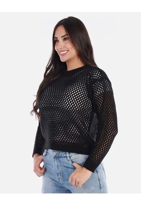 Buzo Calado Mujer Diseño Romántico