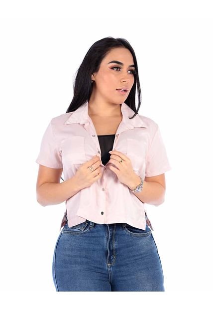 Blusa Satín Mujer