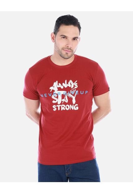 Camiseta Stay Strong Hombre