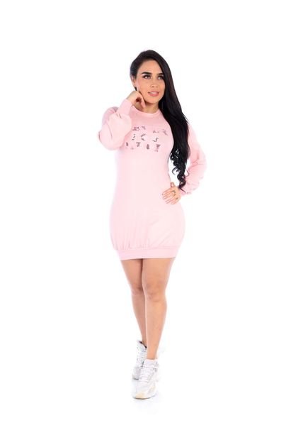 Vestido Manga Larga Mujer