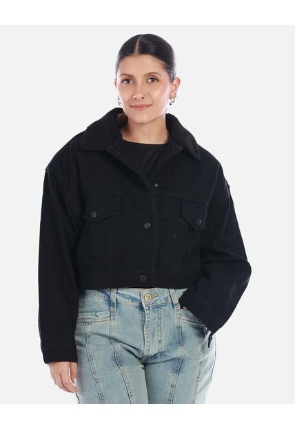 Chaqueta Diosa Con Cuello Ovejero
