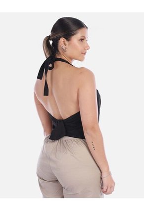 Jean Wide Leg Con Costura Frontal