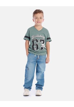 Jean Infantil Cómodo Y Resistente Para Uso Diario