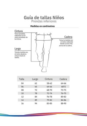 Jean Infantil Cómodo Y Resistente Para Uso Diario