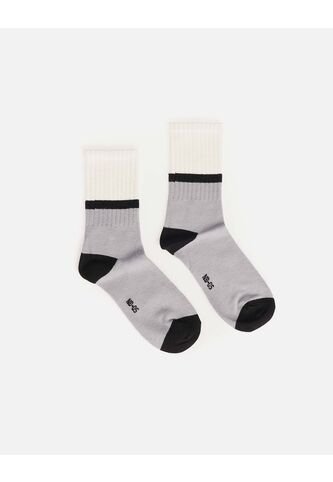 Medias Largas Estampado A Rayas Arequipe