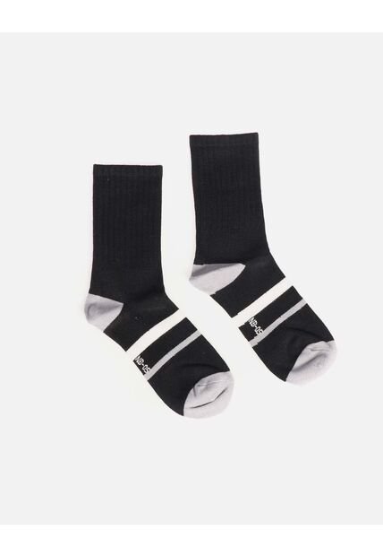 Medias Largas Estampado A Rayas