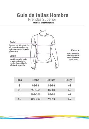 Camiseta Deportiva Licrada Hombre Unicolor