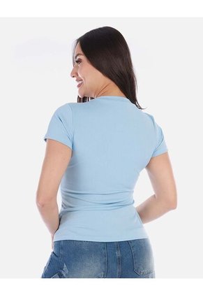 Camiseta Cuello V Mujer Arequipe