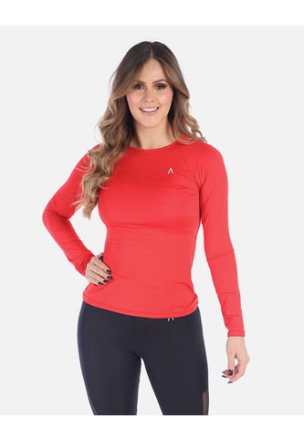 Camiseta Deportiva Manga Larga Unicolor Arequipe