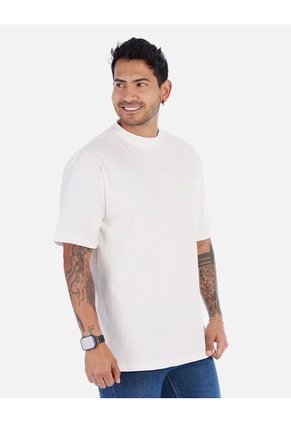 Camiseta Casual Cuello Alto Para Hombre