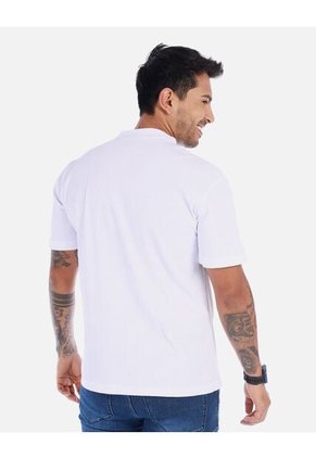 Camiseta Casual Cuello Alto Para Hombre