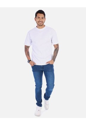 Camiseta Casual Cuello Alto Para Hombre