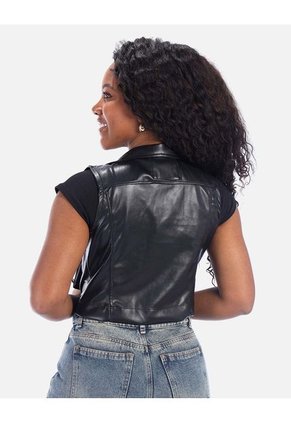 Chaleco Para Mujer En Cuero