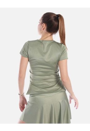 Camiseta Cuello En V Mujer De Estilo Casual