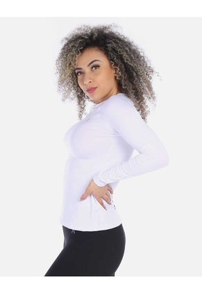 Camiseta Deportiva Manga Larga Unicolor