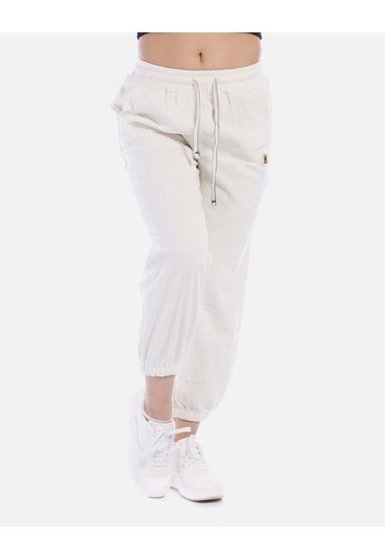 Pantalón Tipo Jogger En Pana Mujer