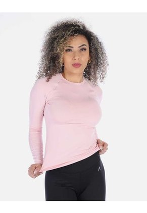 Camiseta Deportiva Manga Larga Unicolor