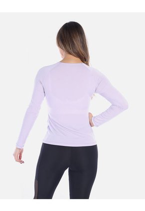 Camiseta Deportiva Manga Larga Unicolor