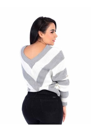 Buzo Tejido De Rayas