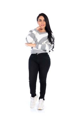 Buzo Tejido De Rayas