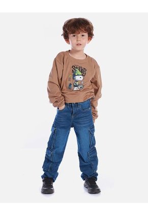 Jean Cargo Para Niño Resistente Y Cómodo | Arequipe