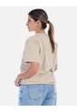Camiseta Básica Mujer Con Estampado de Arequipe