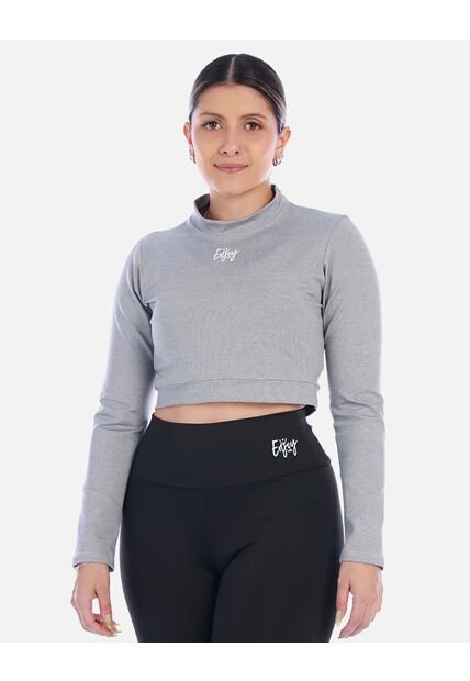 Camiseta Manga Larga Crop