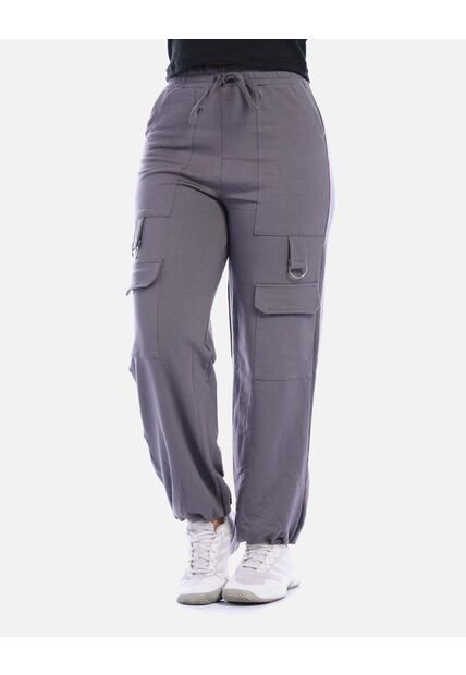 Pantalón Jogger Cargo Mujer Con Bolsillos Funcionales