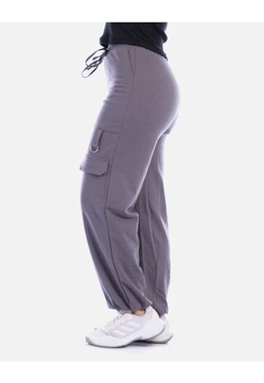 Pantalón Jogger Cargo Mujer Con Bolsillos Funcionales