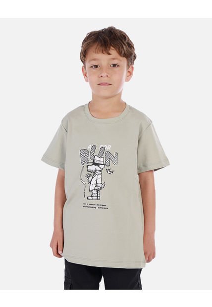 Camiseta Para Niño Con Estampado