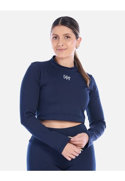 Camiseta Manga Larga Crop