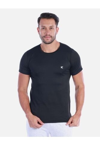 Camiseta Deportiva Hombre Negra Arequipe