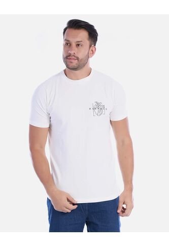 Camiseta Hombre Lettering Lineal Arequipe