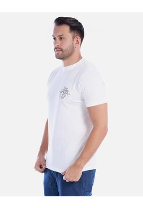 Camiseta Hombre Lettering Lineal