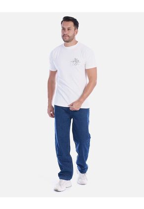 Camiseta Hombre Lettering Lineal