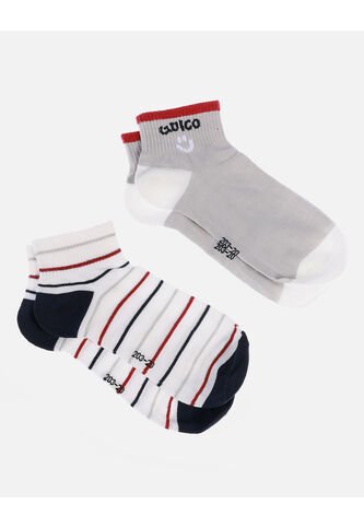 Medias Deportivas Premium Ajuste Cómodo Pack X2 Arequipe