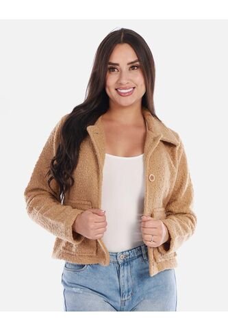 Chaqueta Corta Mujer Textura Suave Arequipe