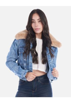 Chaqueta Femenina Tipo Denim | Arequipe