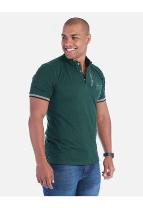 Camiseta Tipo Polo Cuello Mao Hombre Arequipe