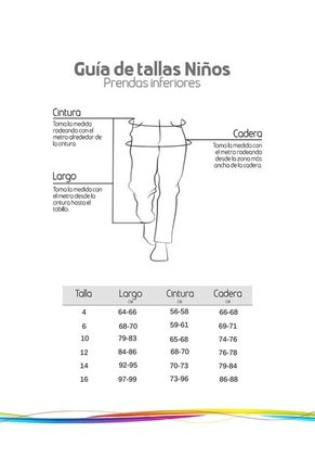 Pantalón Cargo Infantil Para Niño Resistente Y Funcional