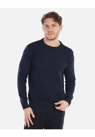 Suéter Trenzado Para Hombre Estilo Clásico Arequipe