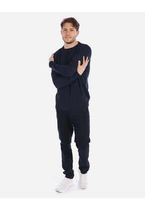 Suéter Trenzado Para Hombre Estilo Clásico